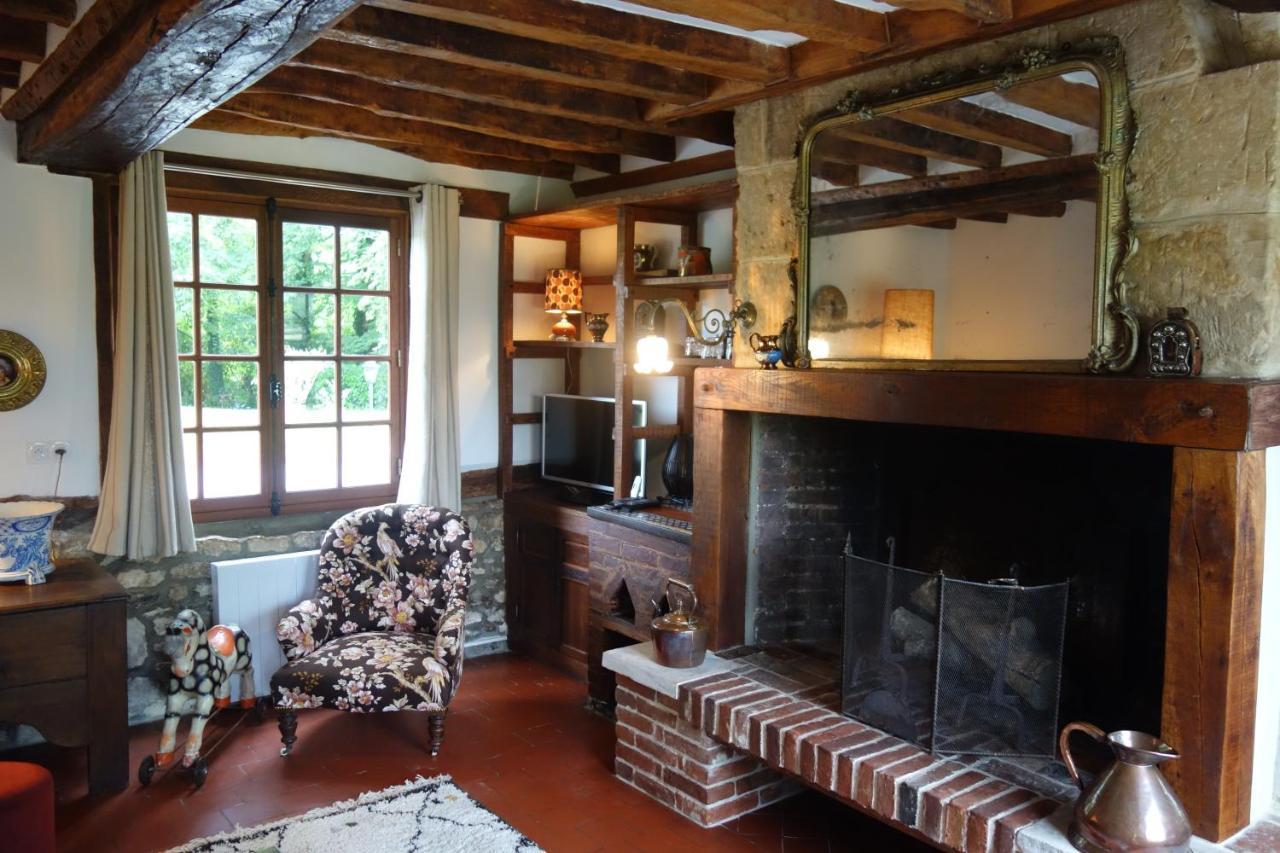 La Fresnaie-Fayel Le Cottage Du Coudray, Gite Avec Chalet Sauna מראה חיצוני תמונה