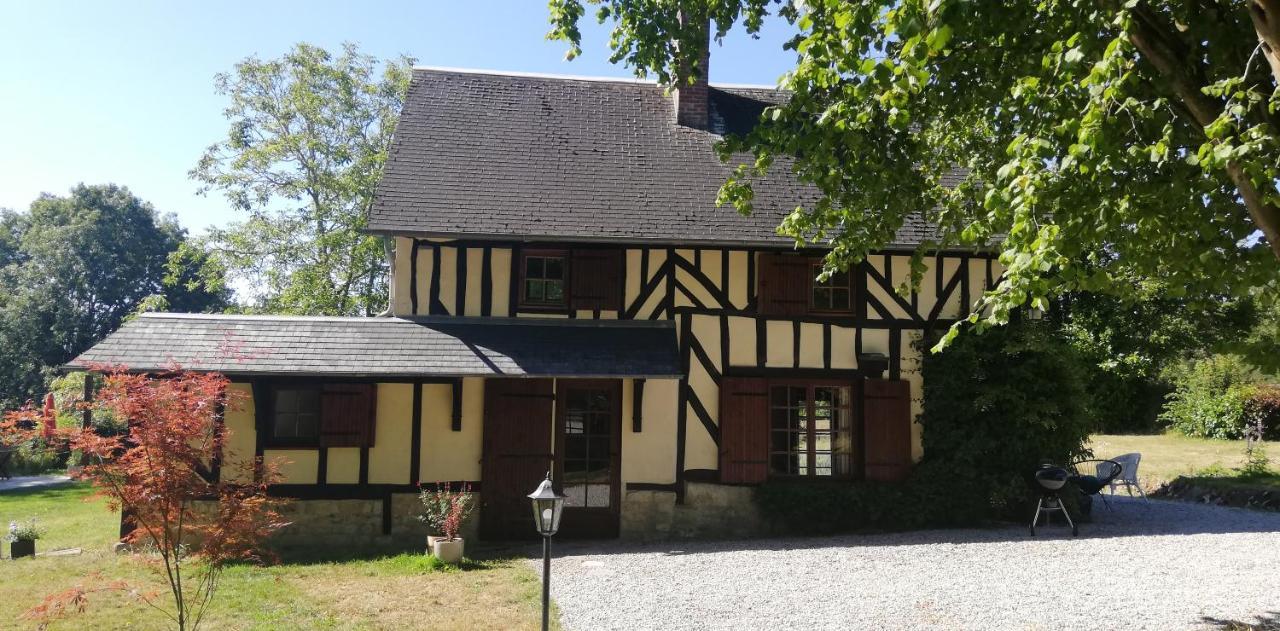 La Fresnaie-Fayel Le Cottage Du Coudray, Gite Avec Chalet Sauna מראה חיצוני תמונה