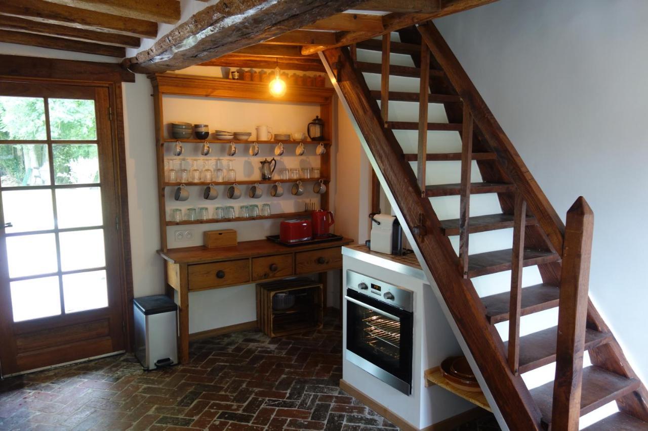 La Fresnaie-Fayel Le Cottage Du Coudray, Gite Avec Chalet Sauna מראה חיצוני תמונה