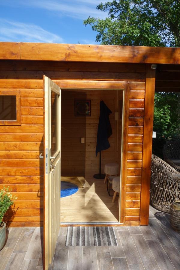 La Fresnaie-Fayel Le Cottage Du Coudray, Gite Avec Chalet Sauna מראה חיצוני תמונה