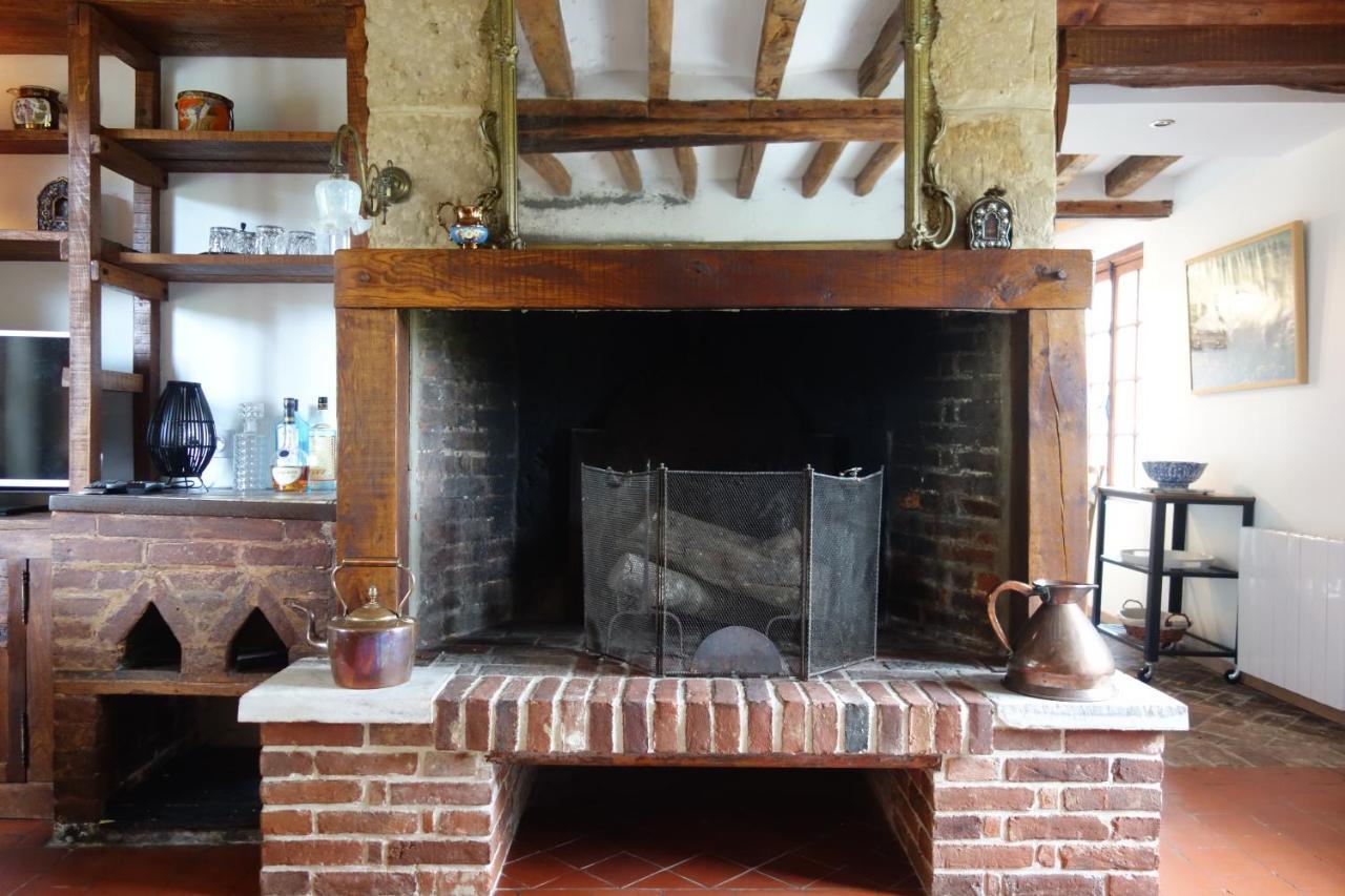 La Fresnaie-Fayel Le Cottage Du Coudray, Gite Avec Chalet Sauna מראה חיצוני תמונה