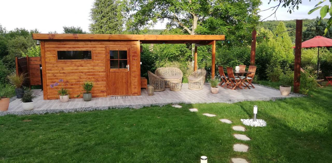 La Fresnaie-Fayel Le Cottage Du Coudray, Gite Avec Chalet Sauna מראה חיצוני תמונה